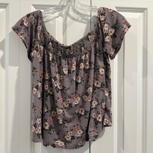 Floral Print Women's Top